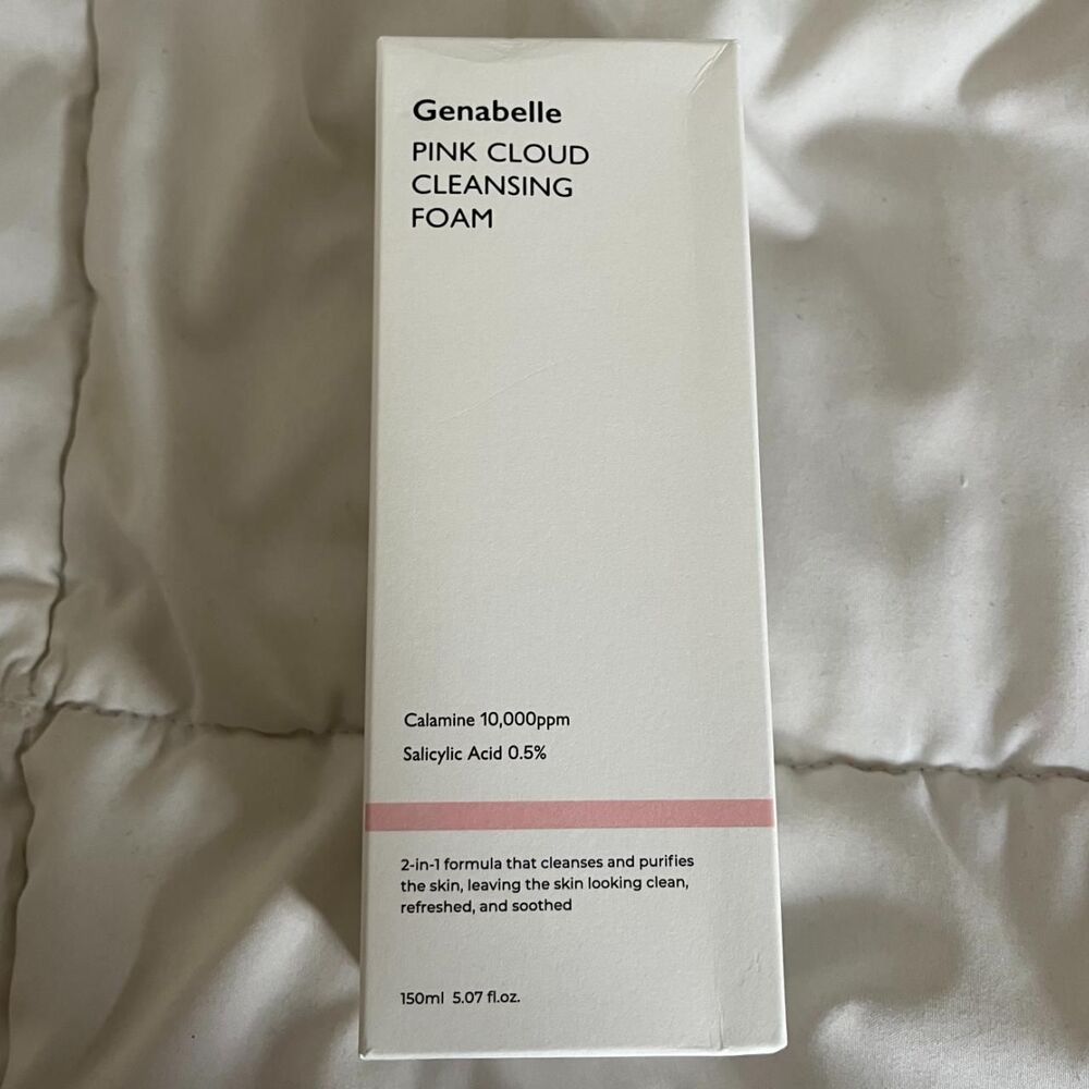 Genabelle Pink Cloud Cleansing Foam Brand New Korean Skincare